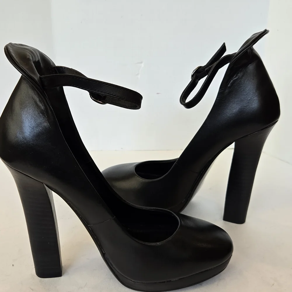 Leon Max Chic Black Women's Heels